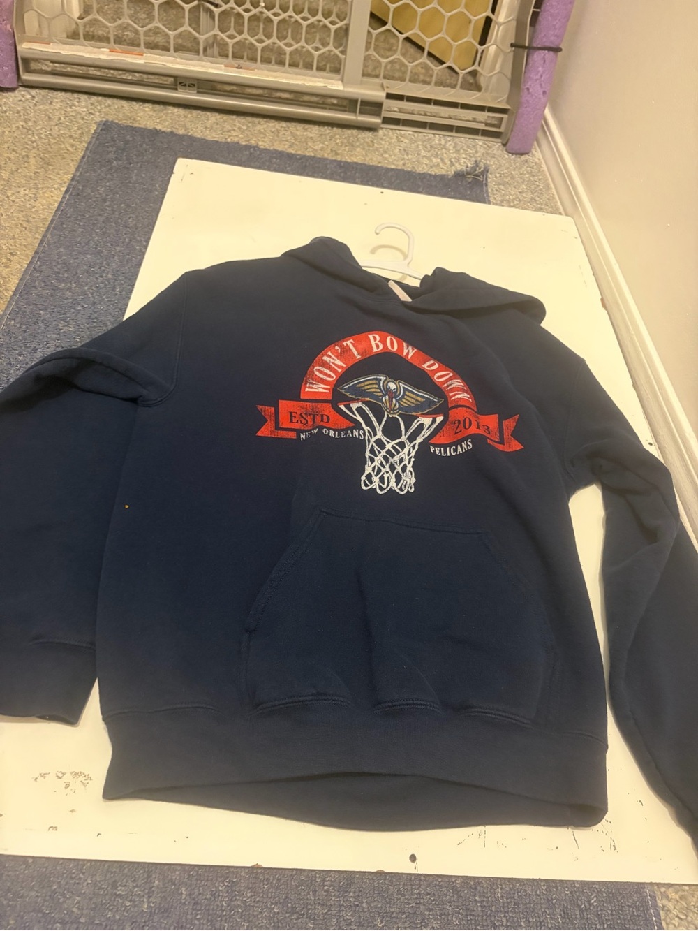 NBA Small New Orleans pelicans basketball hoodie